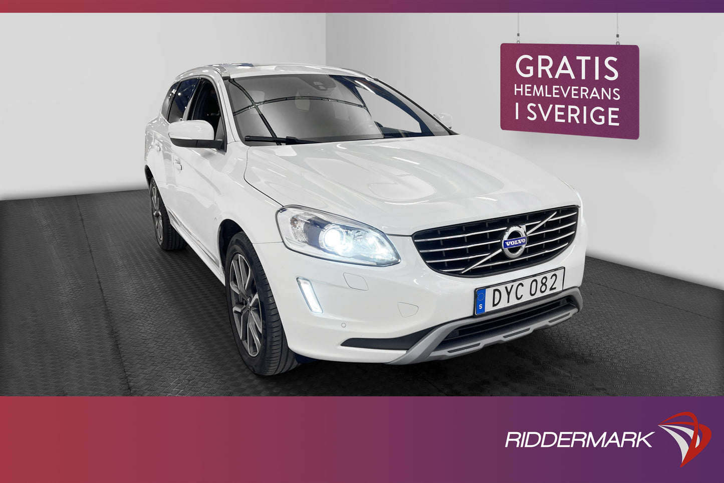 Volvo XC60 D4 AWD 190hk Summum VOC Värmare Pano Navi Drag