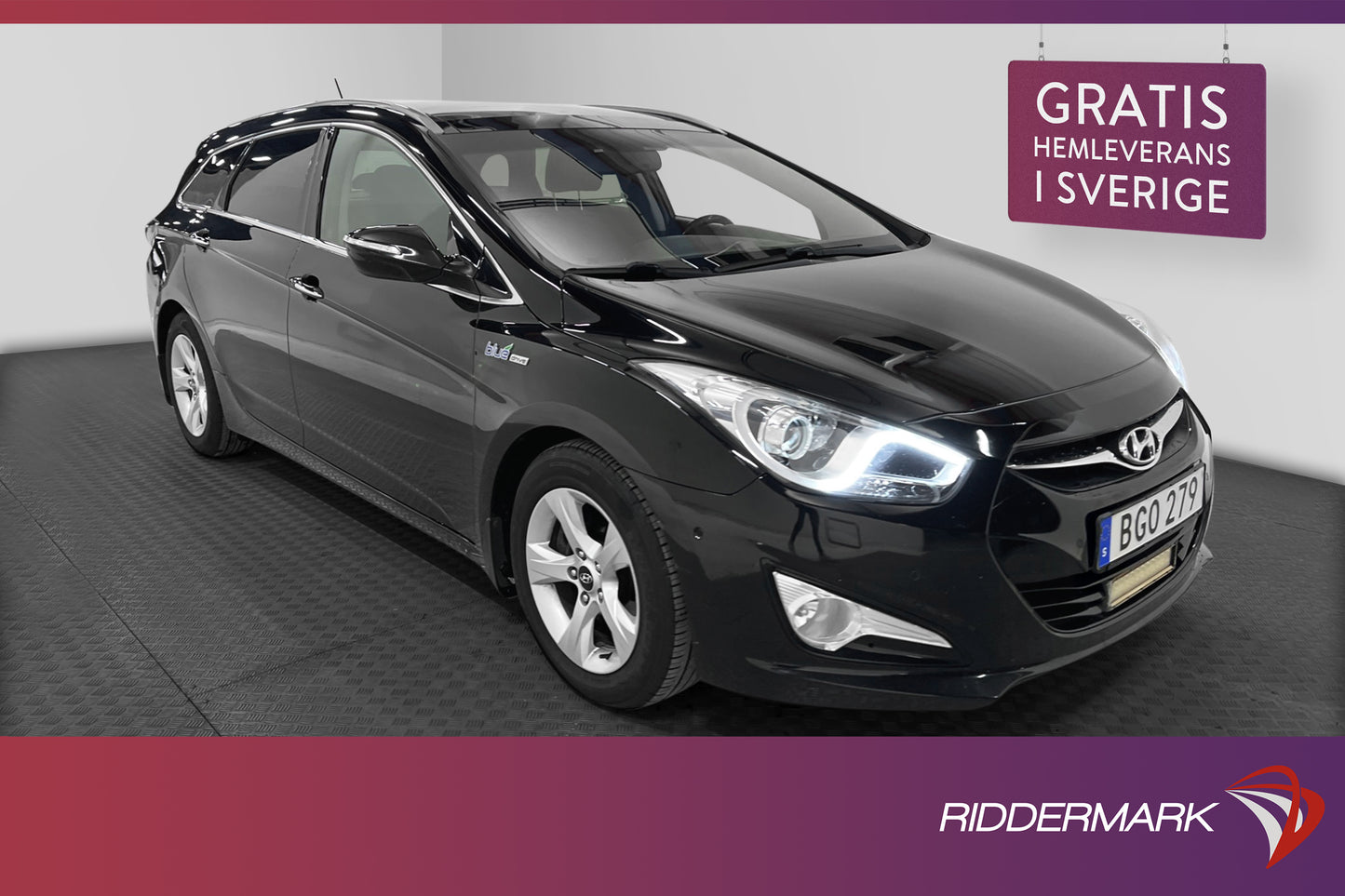 Hyundai i40 1.7 CRDi 136hk B-kamera Pano Navi Drag 0,41l/mil