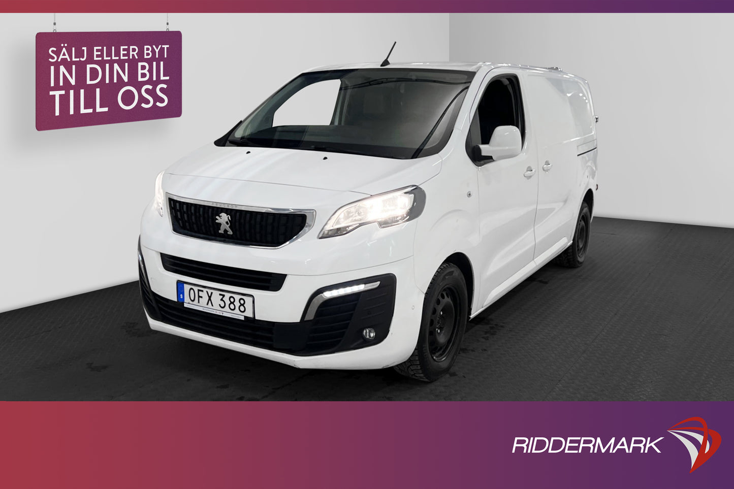 Peugeot Expert  L2 Dragkrok 2xDörrar B-Kamera 0.53L/Mil Moms