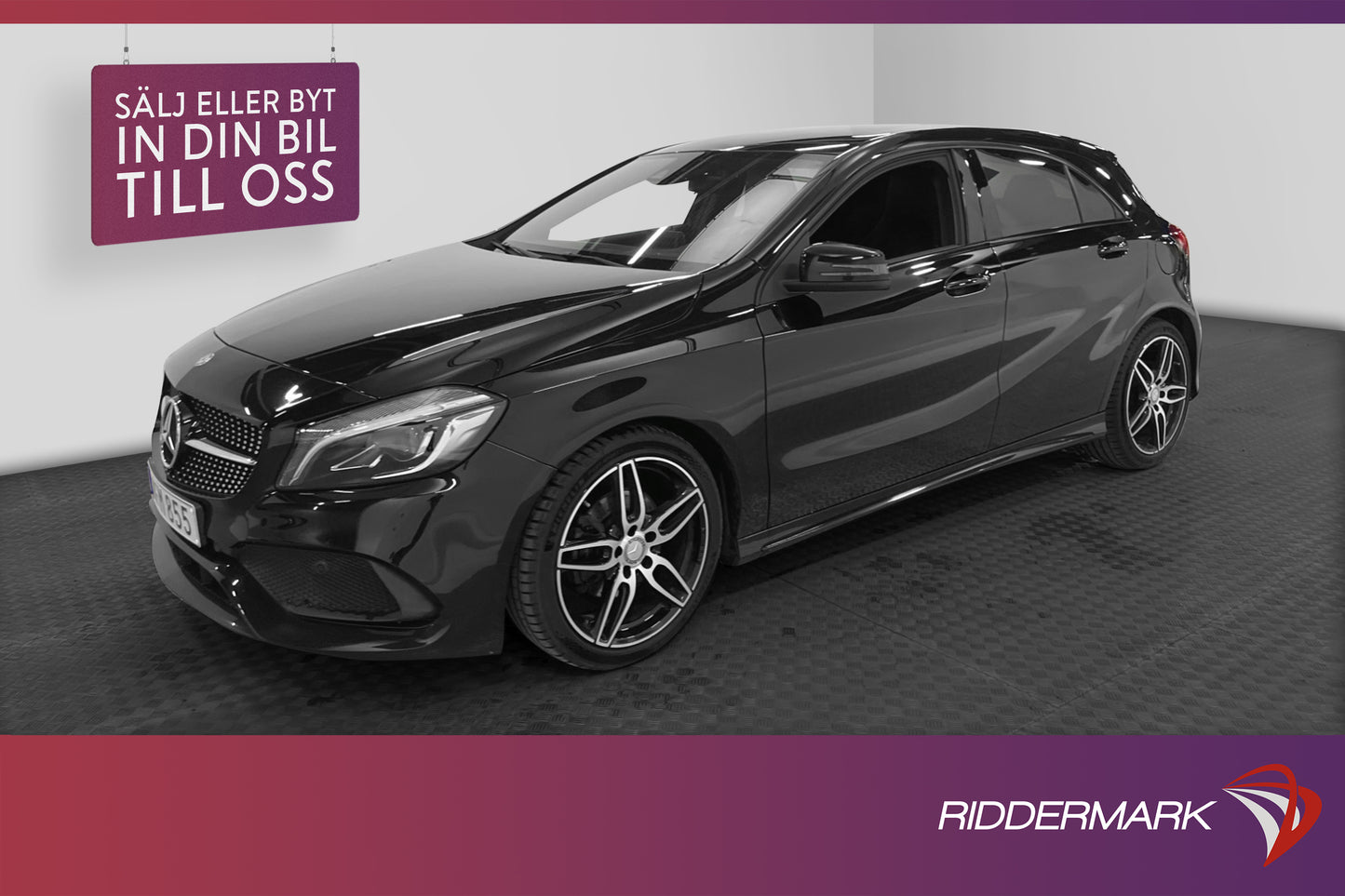 Mercedes-Benz A 180 122hk AMG Sport B-Kamera BT Nyservad