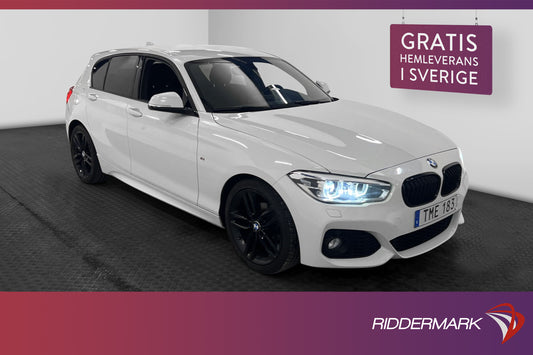 BMW 116 d 116hk M-Sport Sensorer 18" Välservad 0,37l/mil