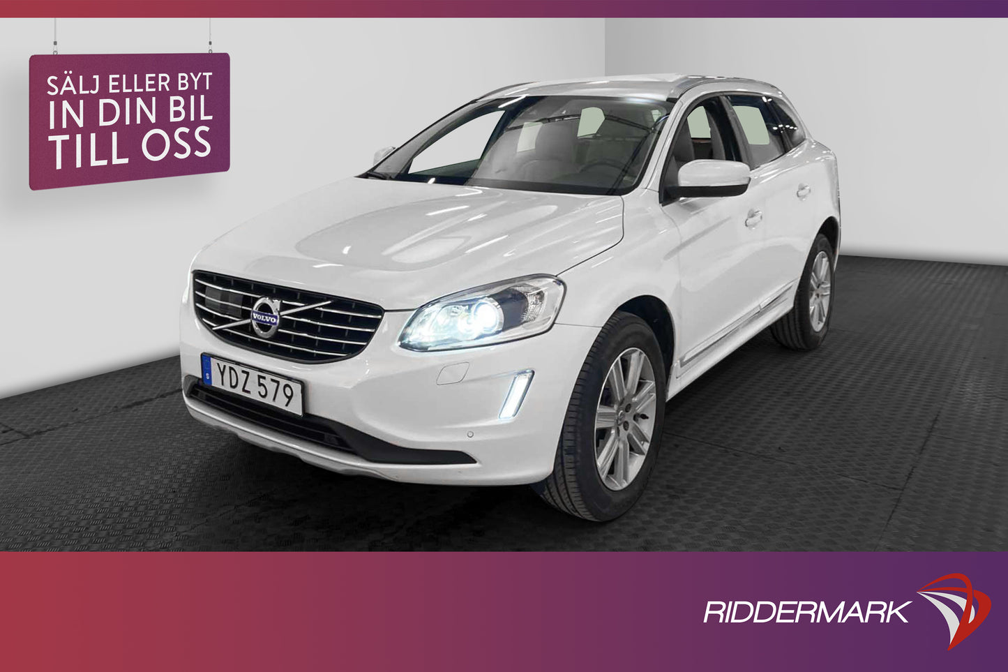 Volvo XC60 D4 190hk AWD Classic Summum D-Värm VOC Skinn Drag