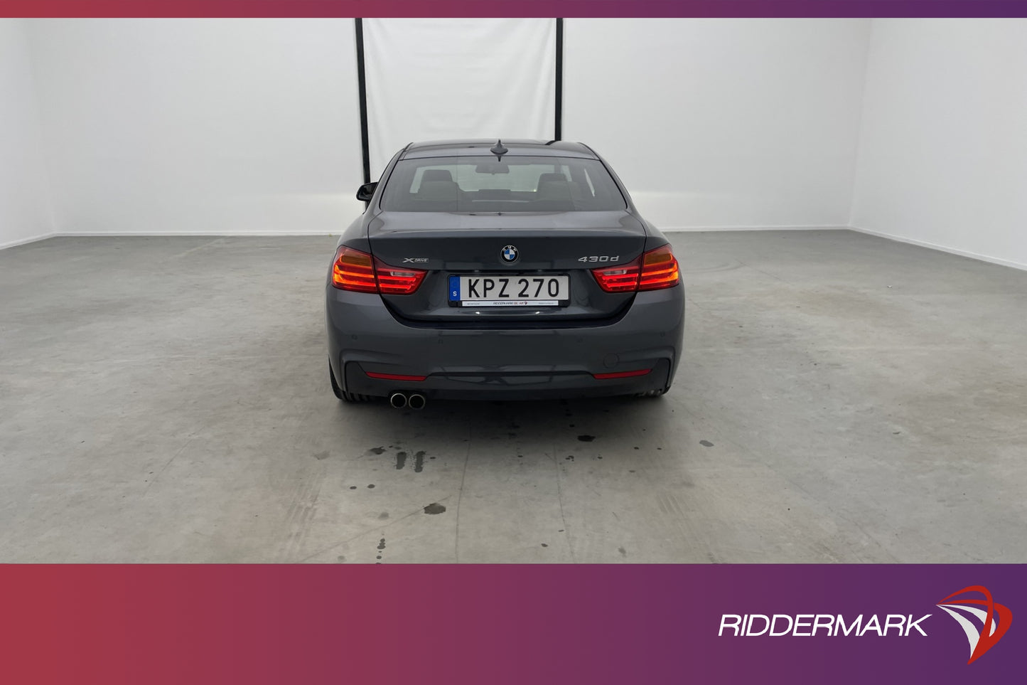 BMW 430d xDrive Coupé M Sport HiFi B-kamera Navi Skinn 258hk