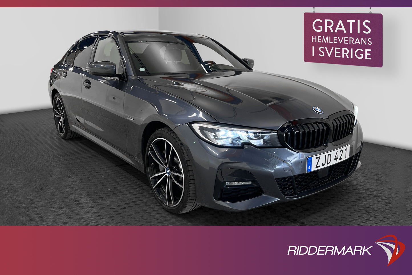 BMW 330e xDrive Sedan 292hk M Sport Backkamera HiFi Drag