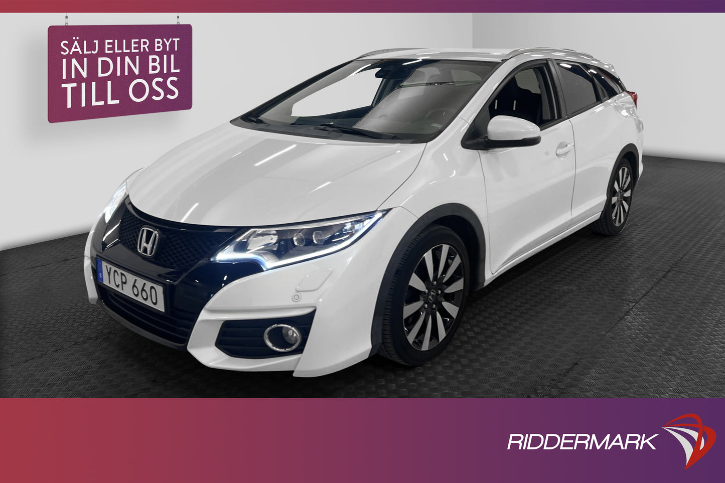 Honda Civic 1.8 i-VTEC 142hk 2 Brukare B-Kamera 1328kr Skatt