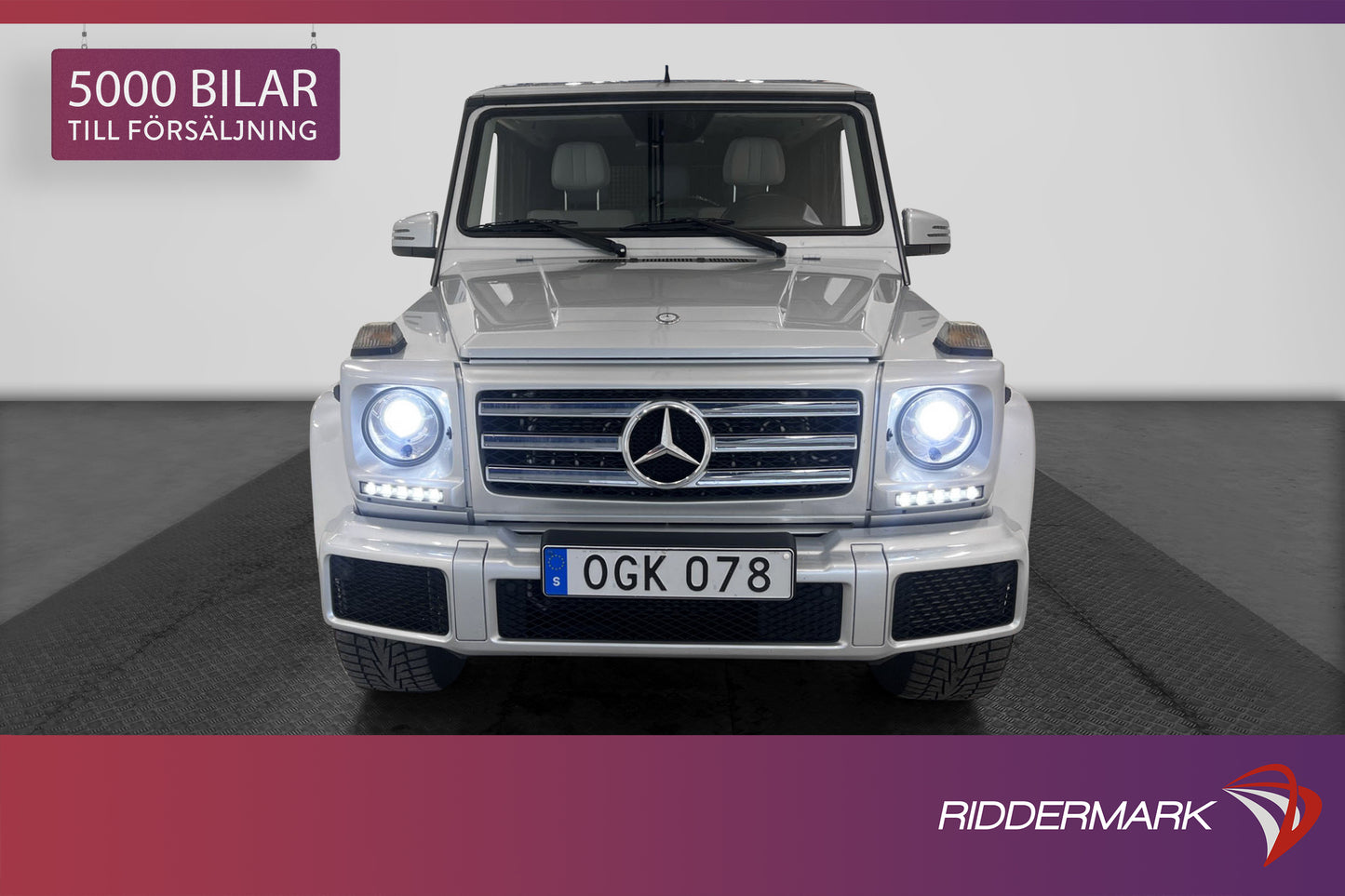 Mercedes-Benz G 350 AMG H/K Navi Skinn Drag T-lucka 235hk