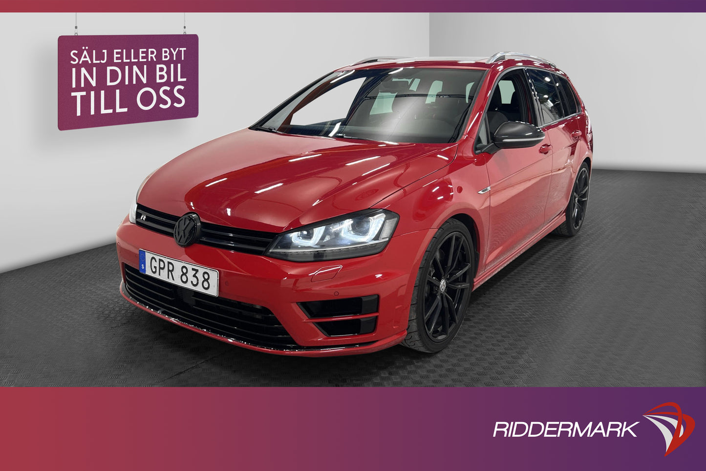 Volkswagen Golf R 2.0 4M DSG 300hk Pano B-kamera Alcantara