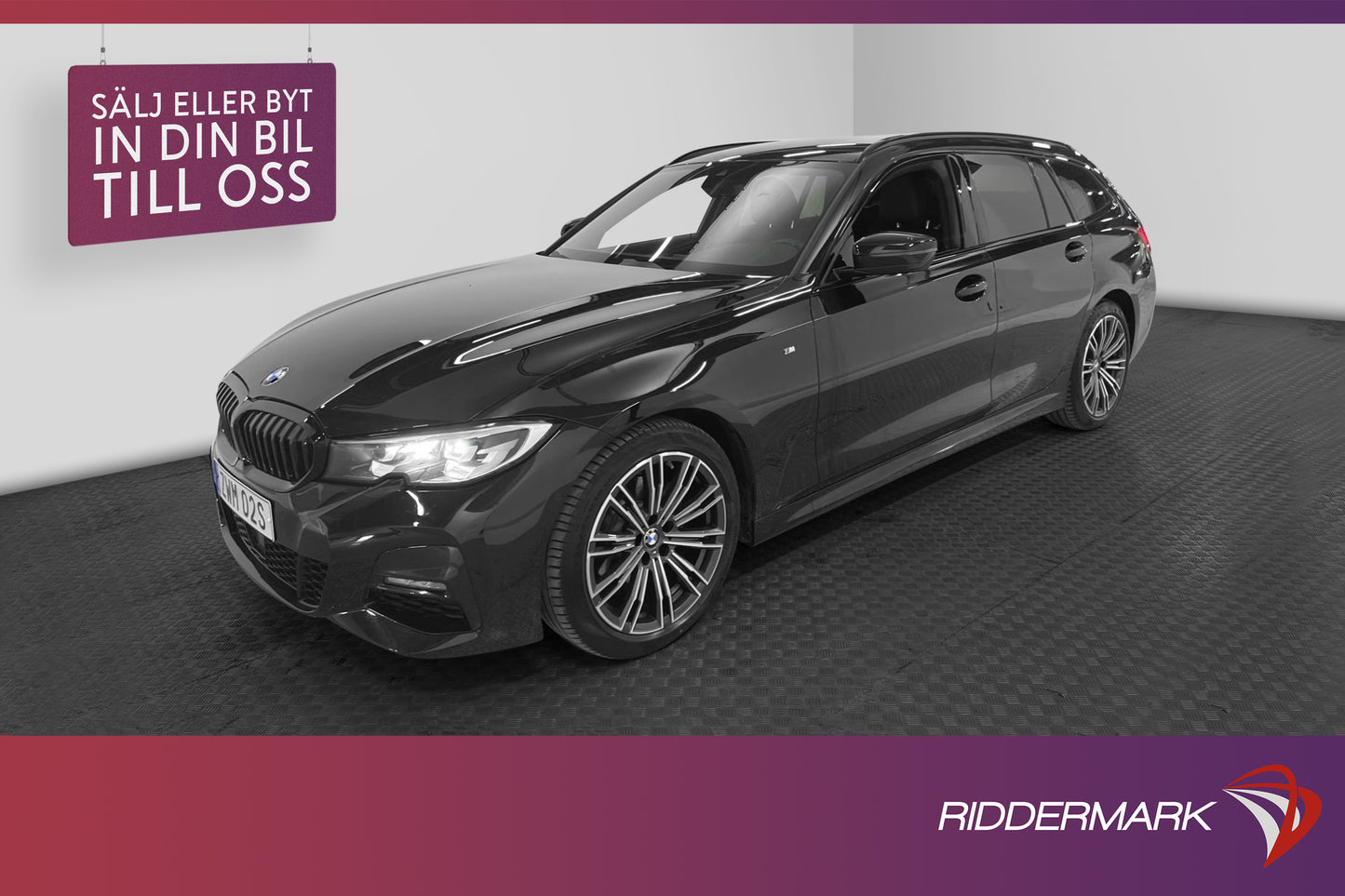 BMW 320 d xDrive Touring 190hk M Sport HiFi Kamera Navi Drag