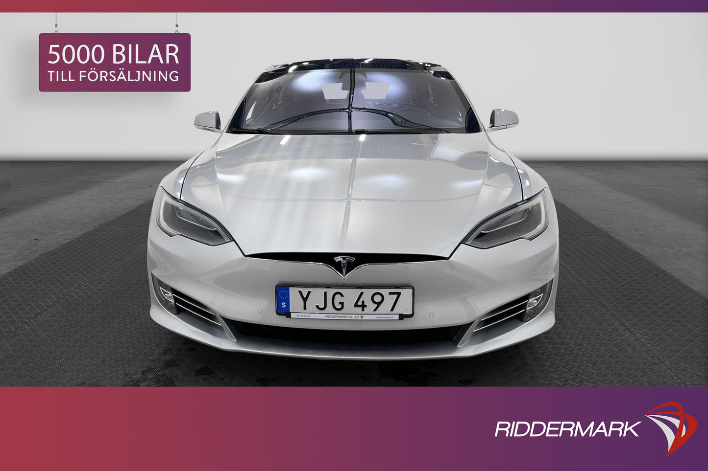 Tesla Model S 75D AWD 333hk Svensksåld Panorama Skinn