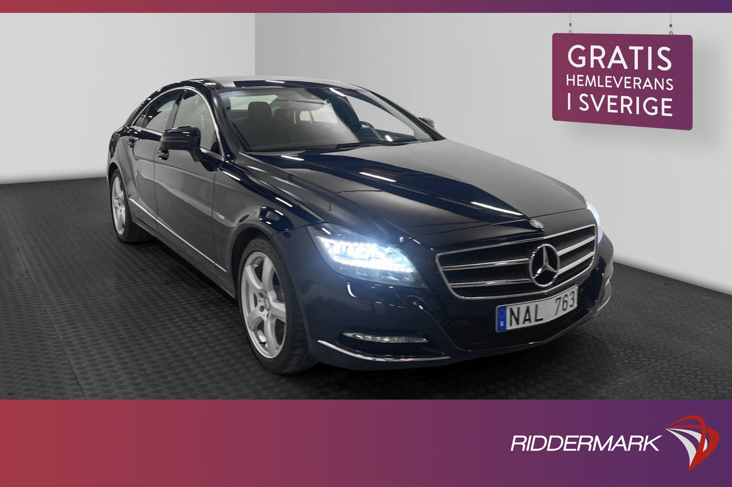 Mercedes-Benz CLS 350 CDI 265hk D-värm B-kamera Helskinn PDC