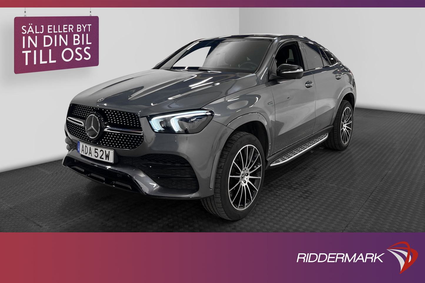 Mercedes-Benz GLE 350 de 4M Coupé AMG Pano 360° Luftfj Drag