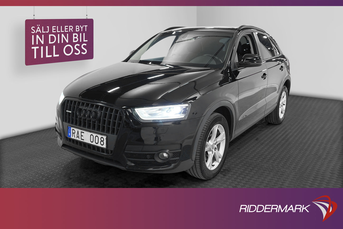 Audi Q3 2.0 TDI 177hk Quattro Nyservad PDC LED 0,53L/mil