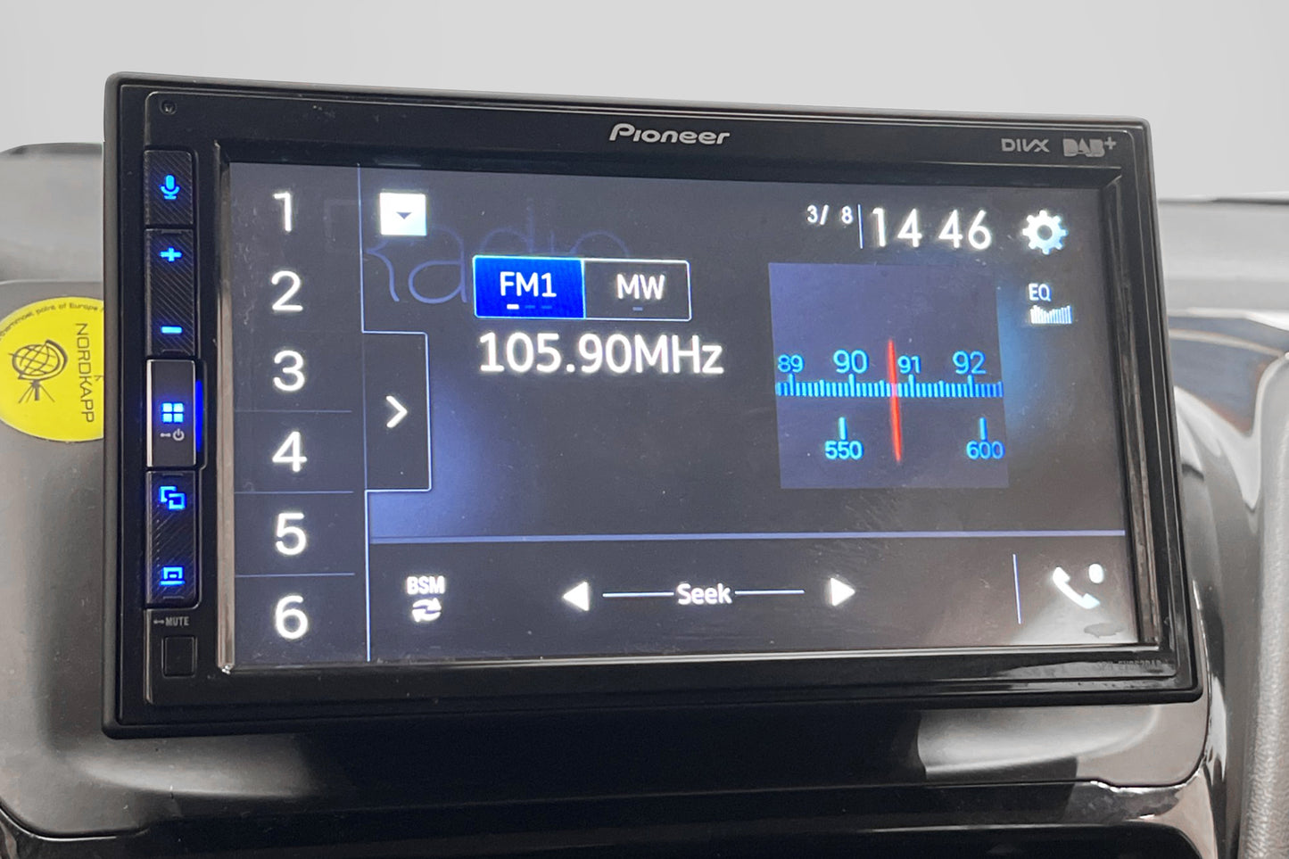 Peugeot 208 5-dörrar 1.6 99hk M&K-Värmare Bluetooth Sensorer