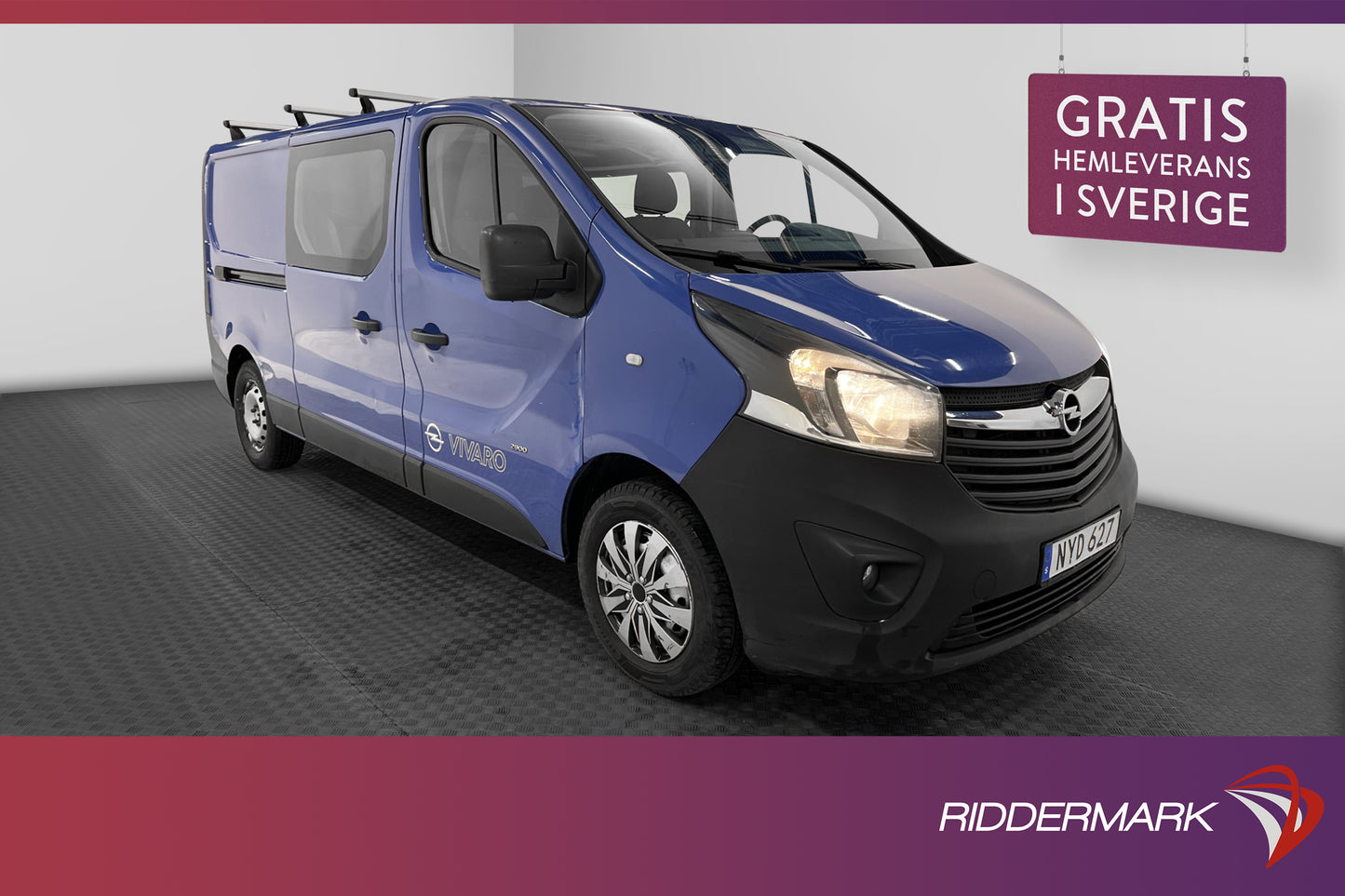 Opel Vivaro CrewVan L2 1.6CDTI Dragkrok B-Kamera 6-Sits Moms