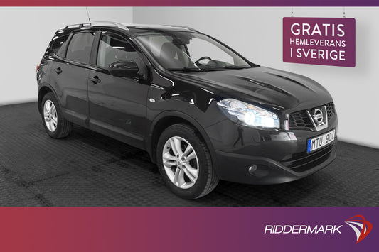 Nissan Qashqai 2.0 141hk 7-sits Bose Pano Kamera M-värm Drag