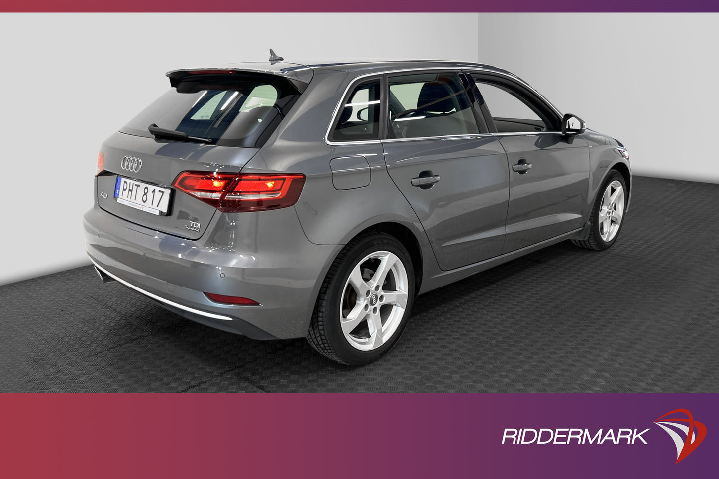 Audi A3 2.0 TDI quattro 184hk D-värmare B-kamera Adaptiv