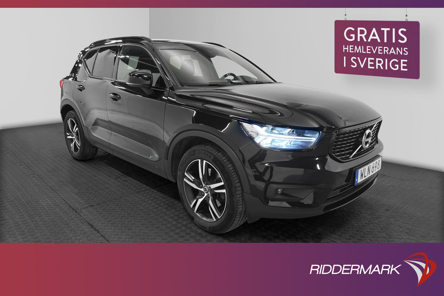 Volvo XC40 D3 AWD 150hk R-Design Kamera Navi Keyless Drag