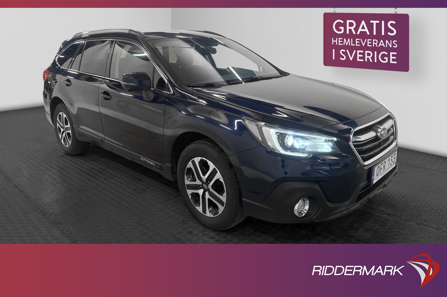 Subaru Outback 2.5 175hk 4WD B-kamera Carplay 1 brukare