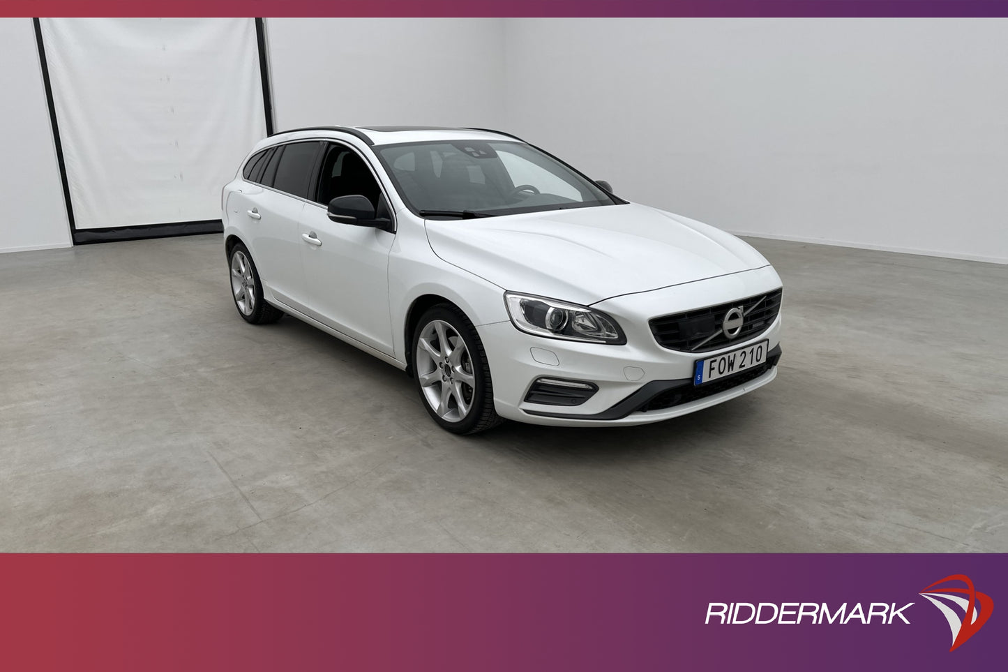 Volvo V60 T6 304hk AWD R-Design Taklucka Skinn Navi Polestar