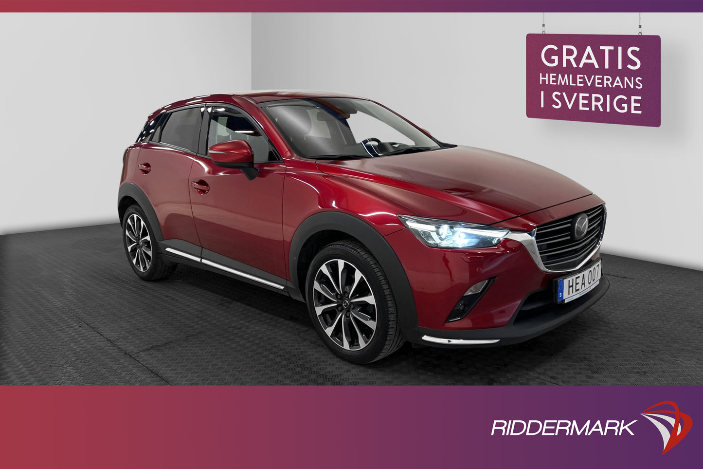 Mazda CX-3 2.0 SKYACTIV-G Optimum BOSE Skinn Kamera Navi HUD