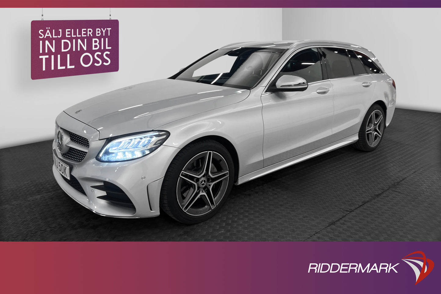 Mercedes-Benz C 200d 160hk LED Drag Navi Backkamera PDC