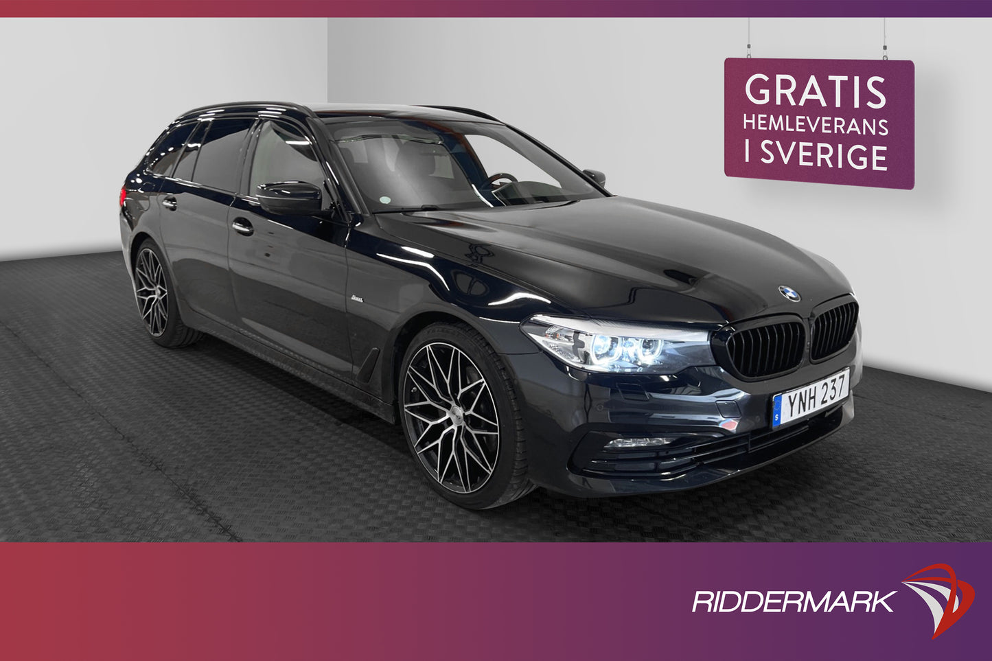 BMW 520 d 190hk xDrive Sport Line DVärm HiFi Skinn Navi 360°