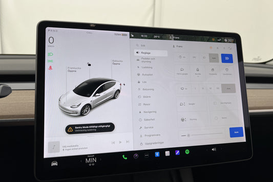 Tesla Model 3 Standard Range Plus 325hk En-Brukare Drag MOMS