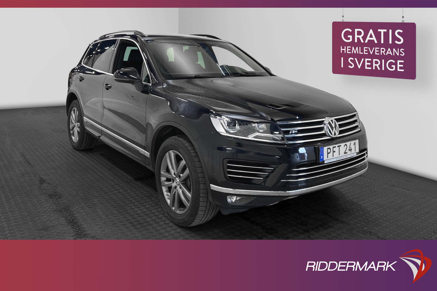 Volkswagen Touareg V6 4M R-Line Värmare Skinn Bkamera Drag