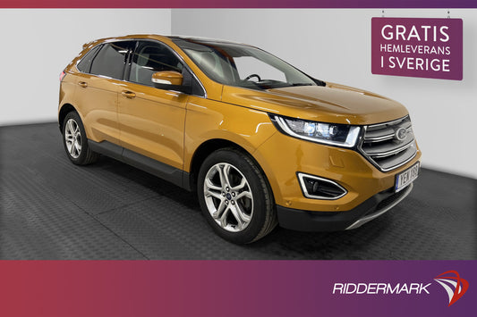 Ford Edge TDCi AWD 210hk Titanium Pano Värmare Kamera Drag