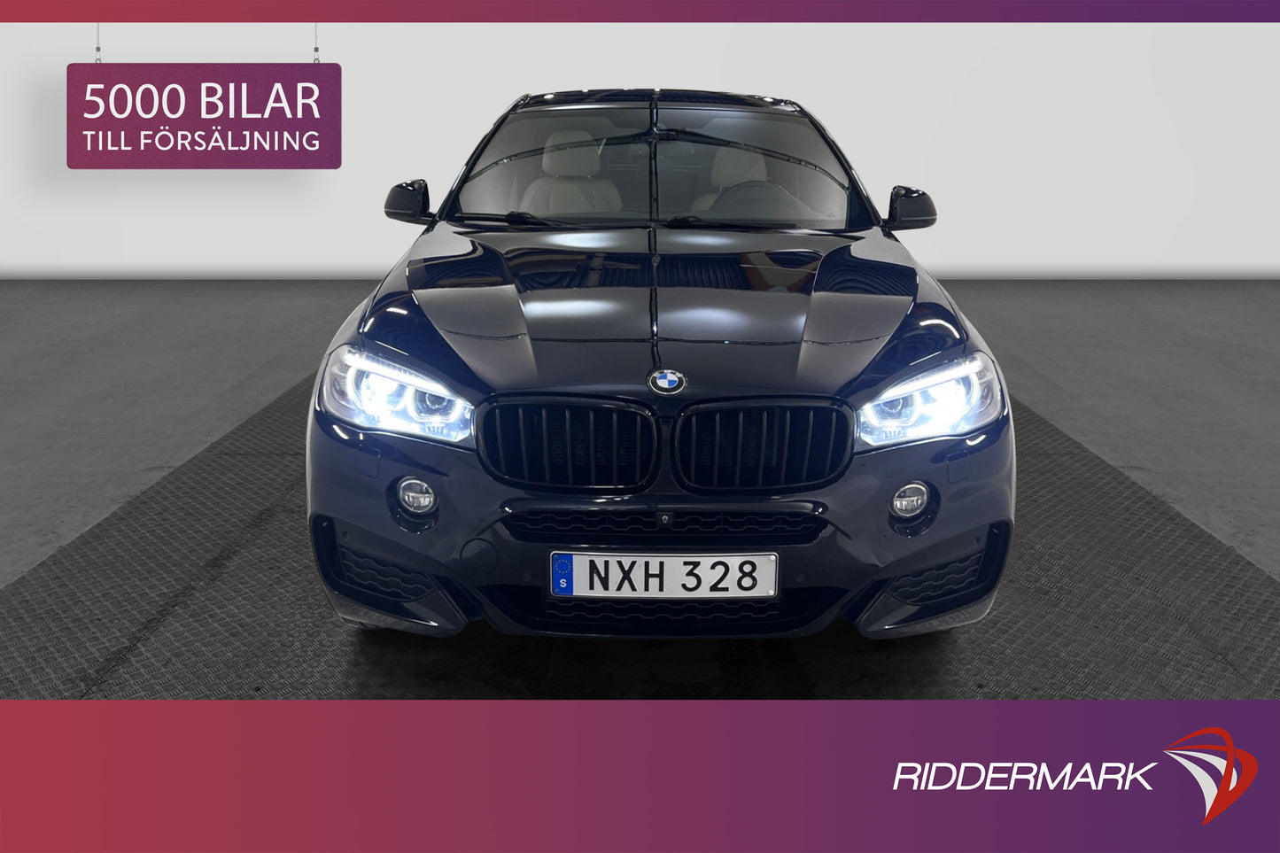 BMW X6 40d xDrive 313hk  M Sport H&K Navi D-värm Taklucka