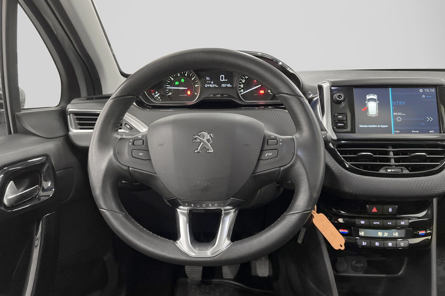 Peugeot 208 1.2 VTi 82hk Style Pano Sensorer CarPlay Välserv