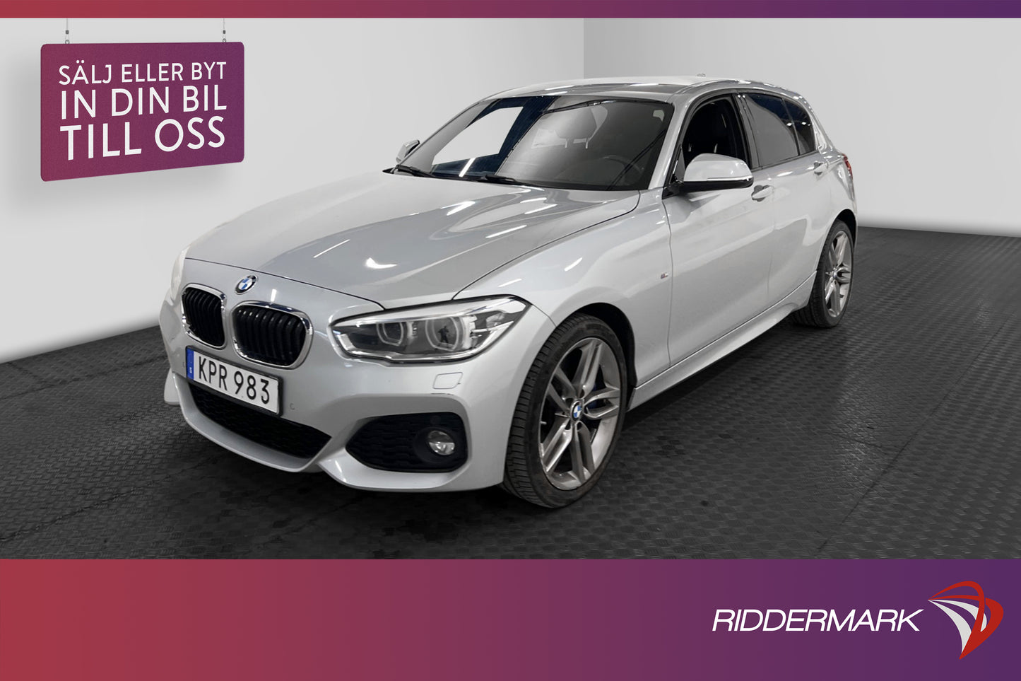 BMW 120 d xDrive 190hk M Sport Navi HiFi Skinn Drag Välserv