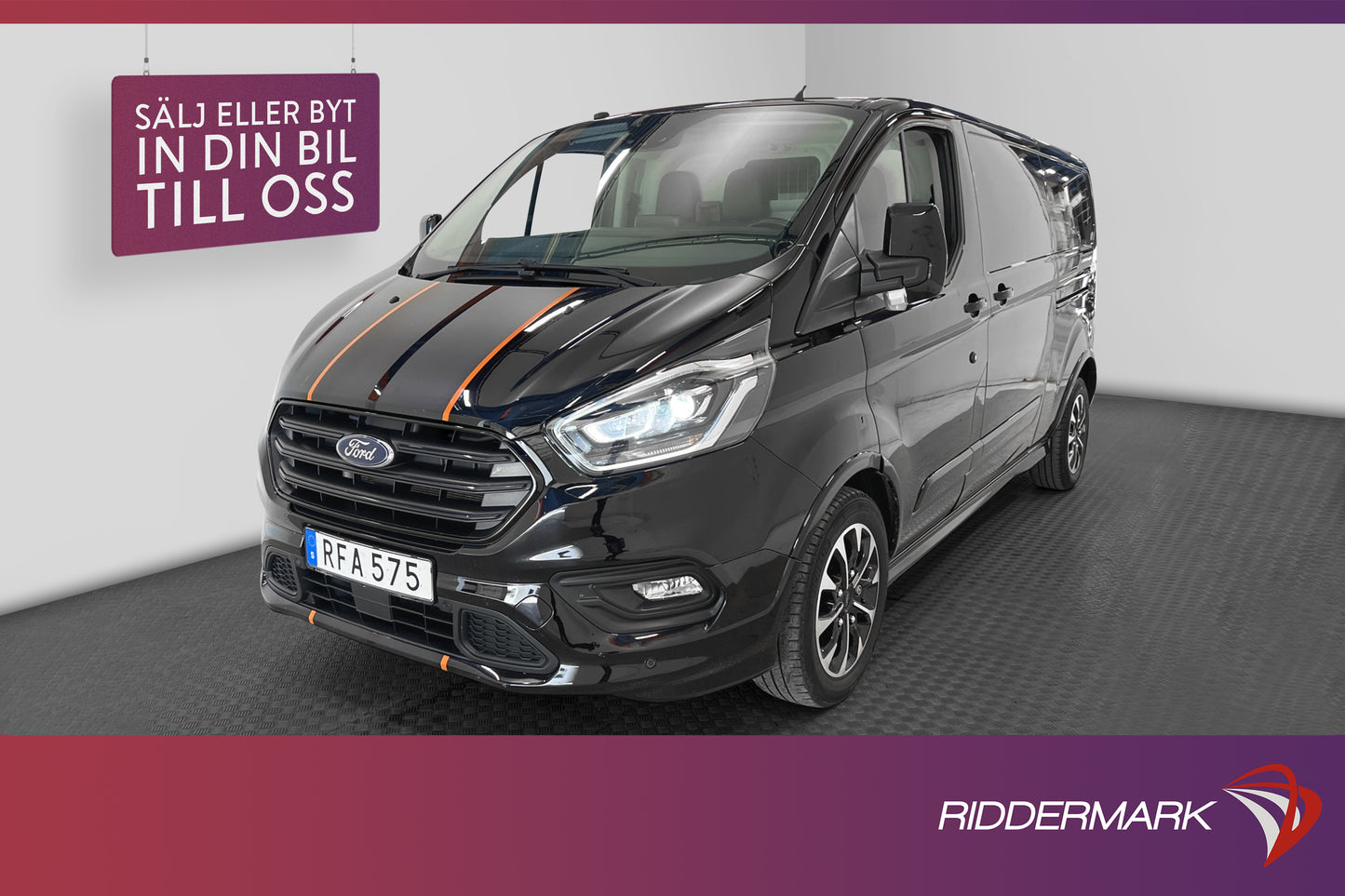 Ford Transit Custom SportVan L2 Värmare Drag 1-Ägare Moms