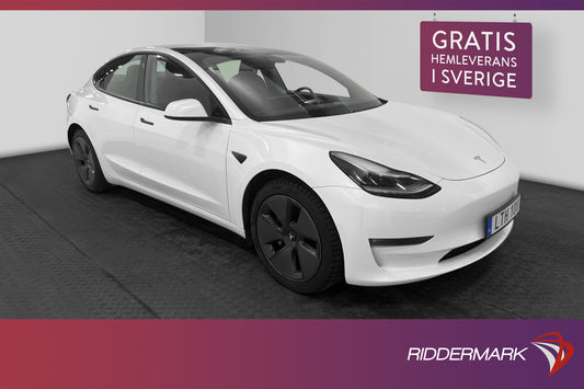 Tesla Model 3 Long Range AWD 440hk Pano Drag Sv.Såld MOMS