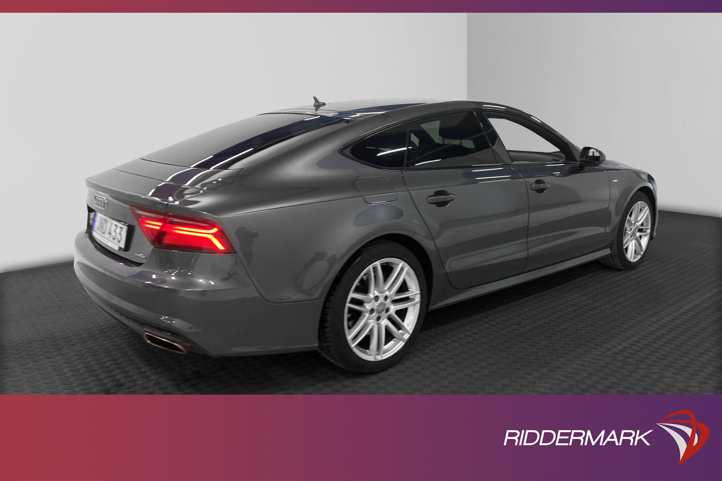 Audi A7 Quattro 3.0 TDI 313hk S-Line D-värm Kamera Navi