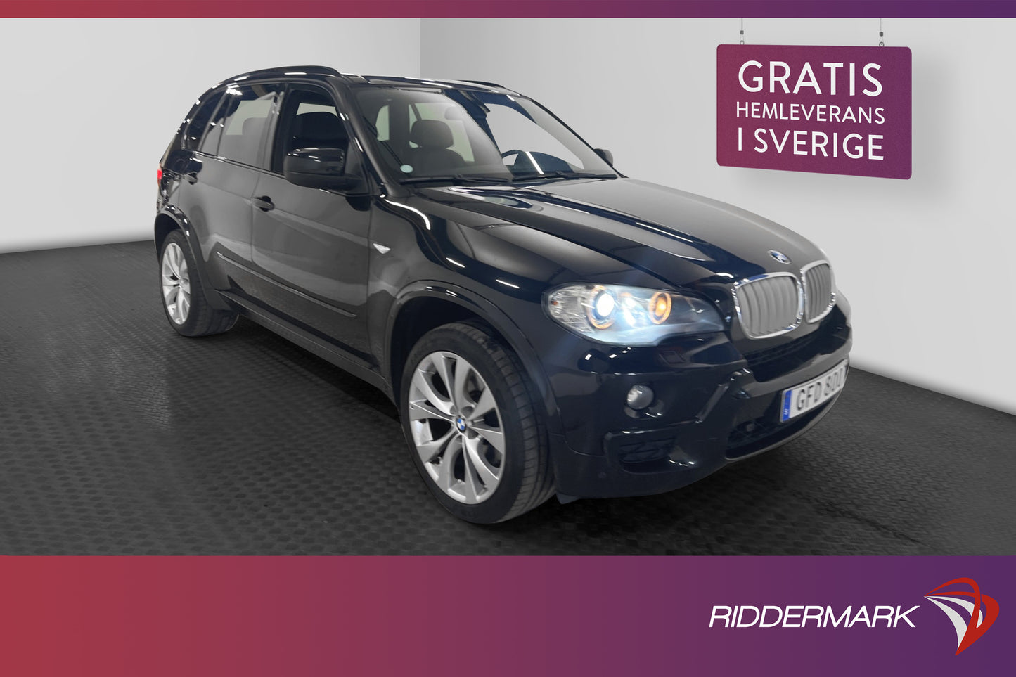 BMW X5 xDrive35d M Sport Drag Skinn Keyless Välservad LÅGMIL