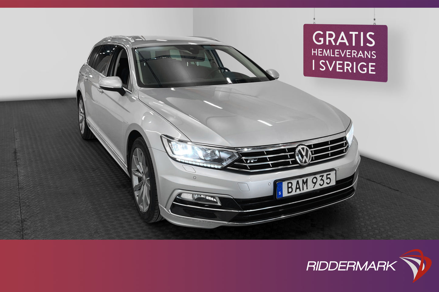 Volkswagen Passat 2.0 TDI 190hk R-Line Cockpit Värmare Drag