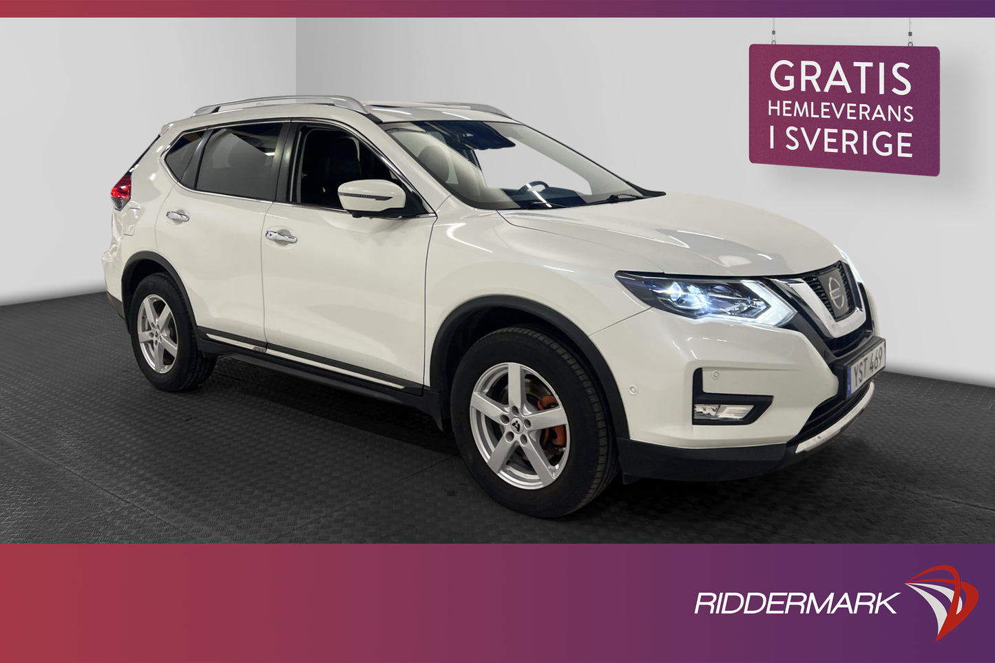 Nissan X-Trail 1.6 dCi 130hk Tekna 7-sits 360° Pano Drag GPS