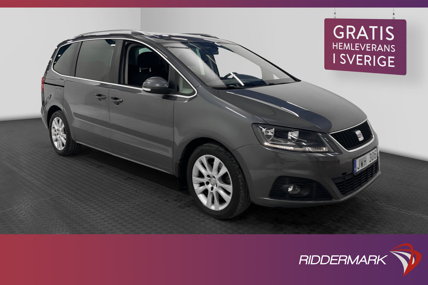 SEAT Alhambra 2.0 TDI Style 7-sits Panorama Drag P-sensorer