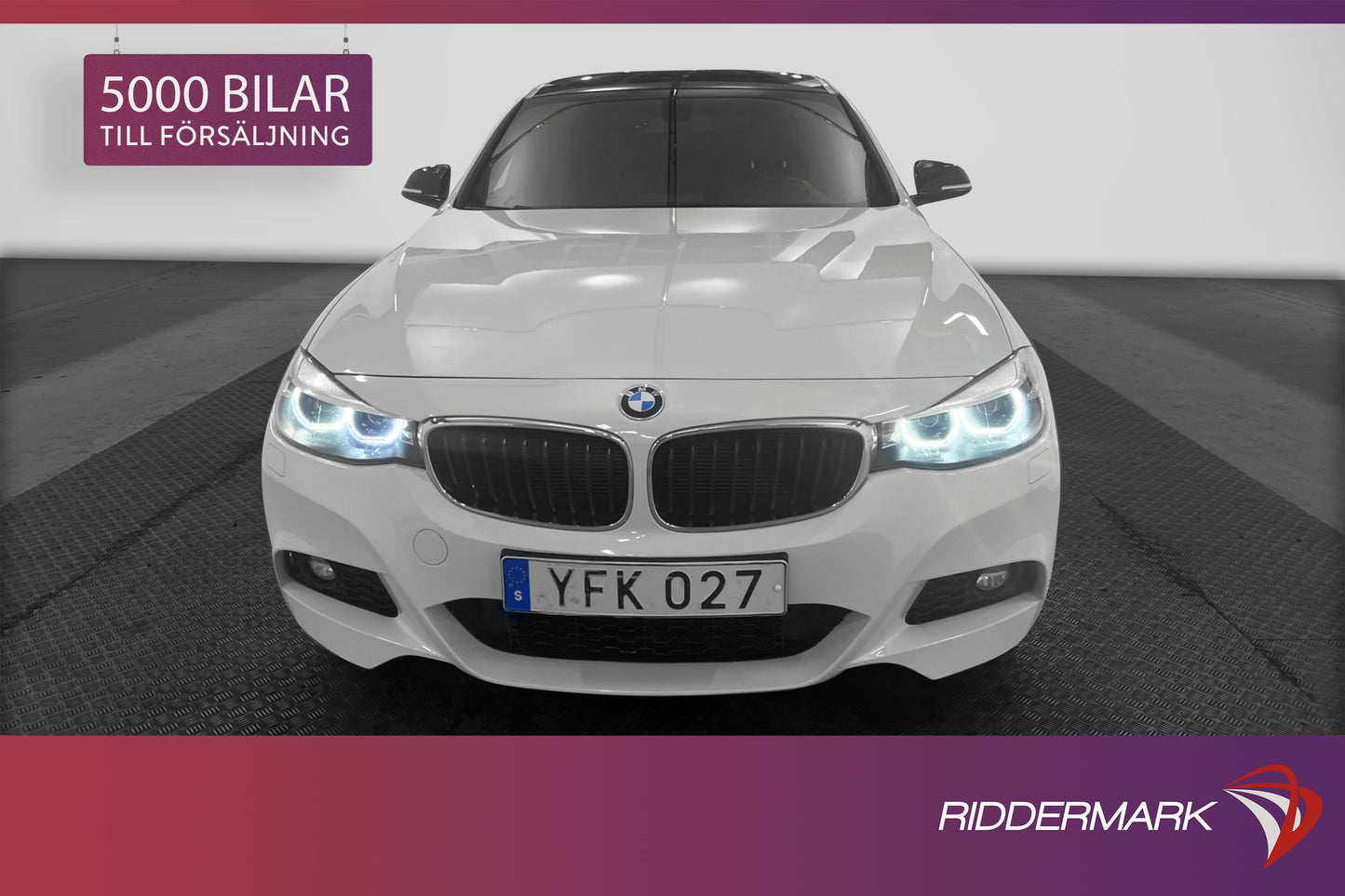 BMW 320d GT xDrive M-Sport LED P-sensorer 0,43L/mil