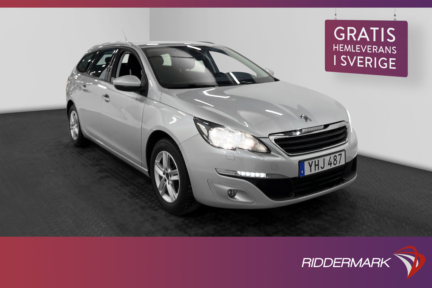 Peugeot 308 SW 1.2 PureTech 130hk Active P-sensorer Dragkrok