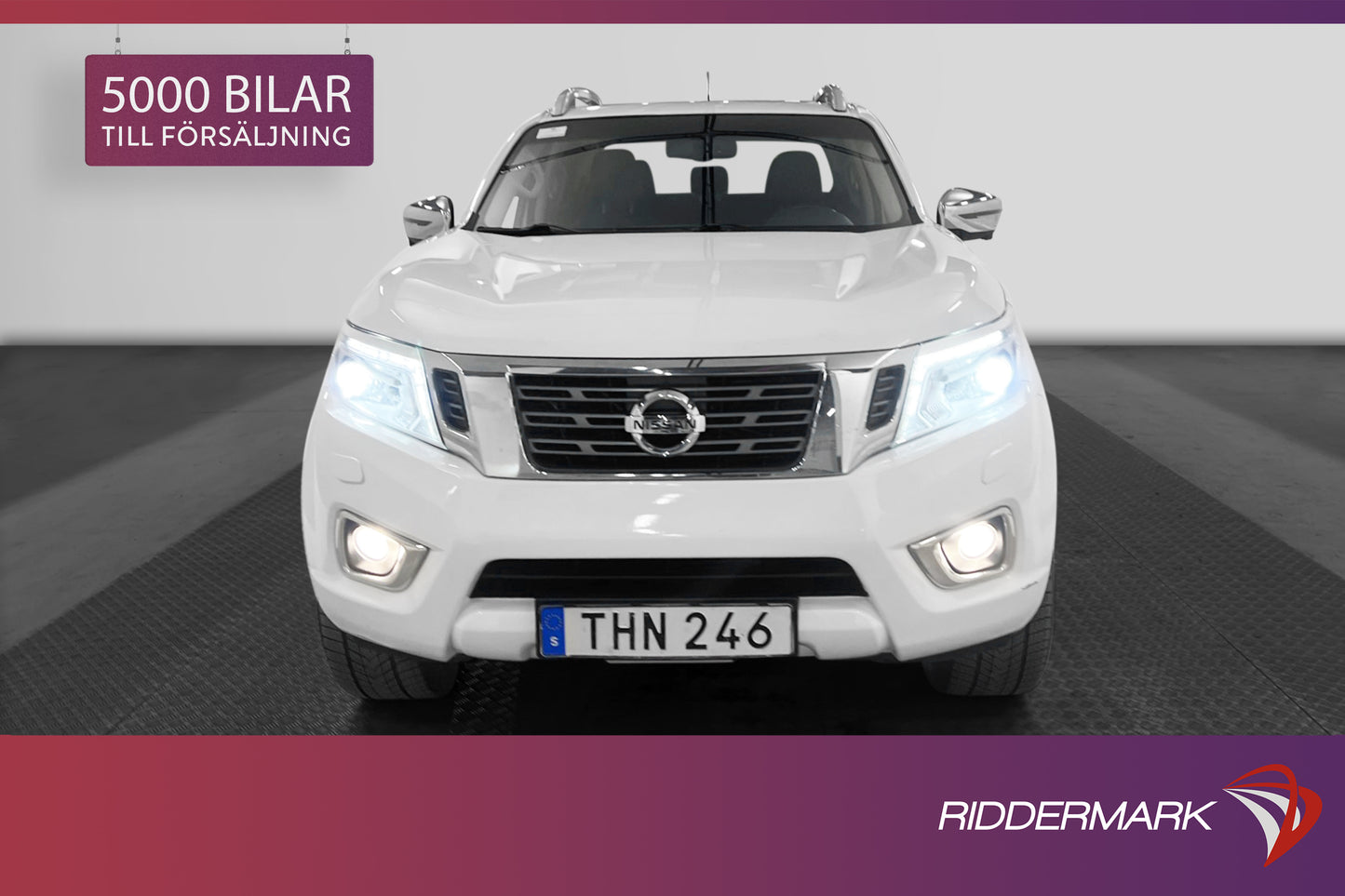 Nissan Navara Tekna 2.3dCi 4WD Drag Skinn Diff Taklucka MOMS