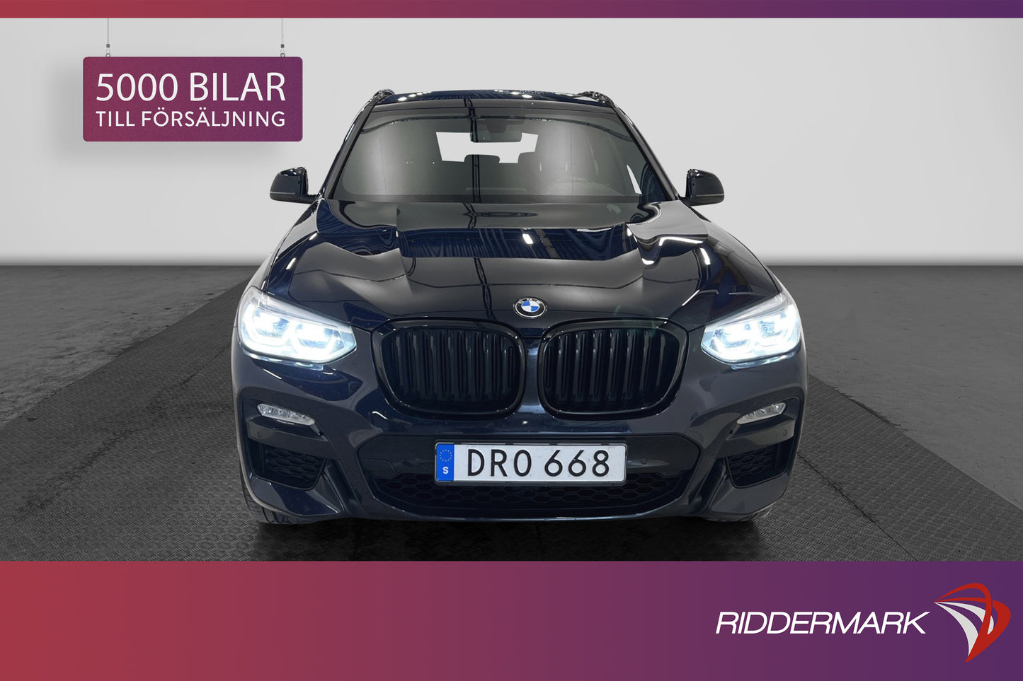 BMW X3 xDrive30d 265hk Innovation H/K Navi Bkamera Skinn HUD