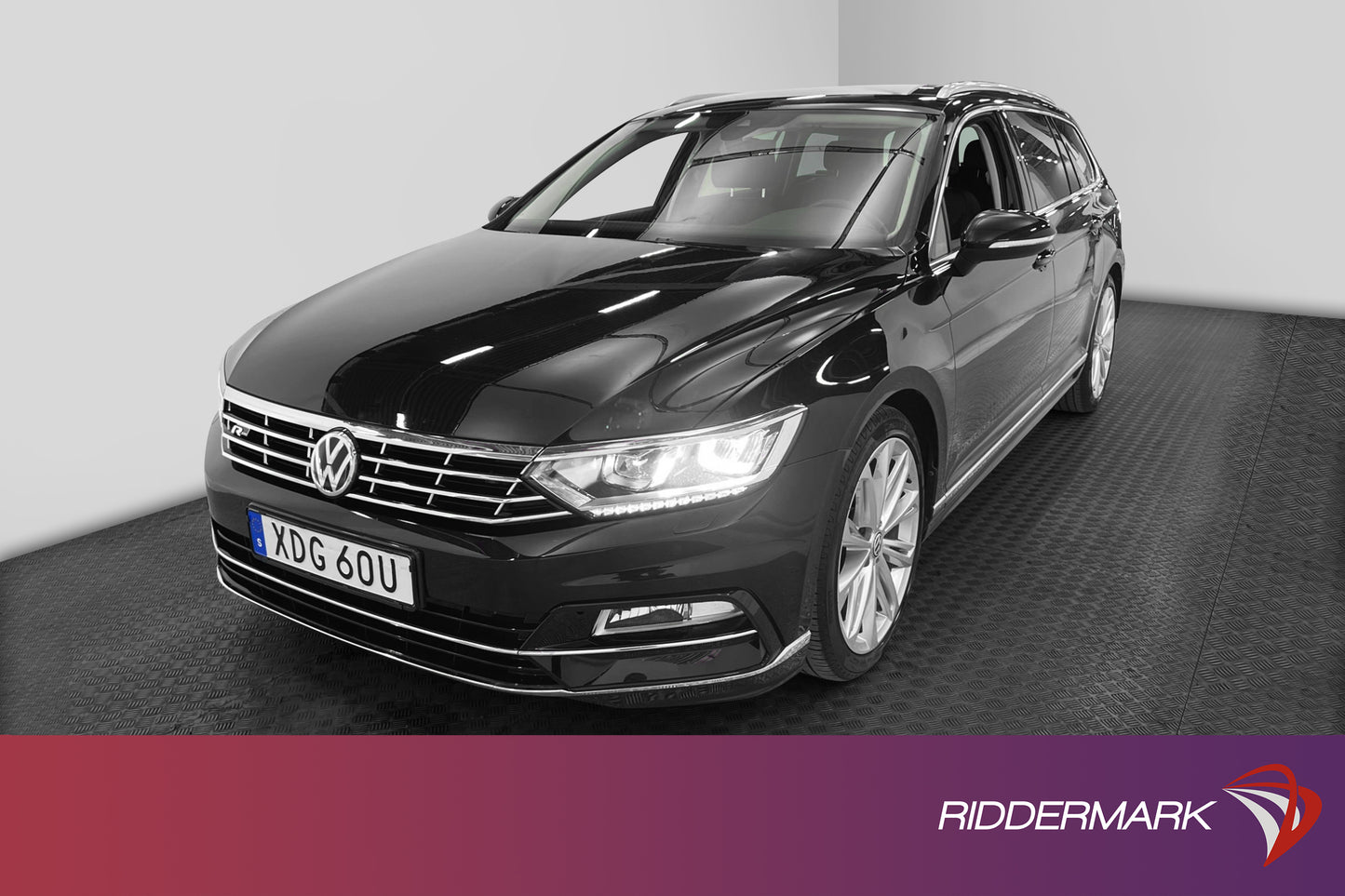 Volkswagen Passat 190hk R-Line Cockpit Värmare Skinn Dragpkt