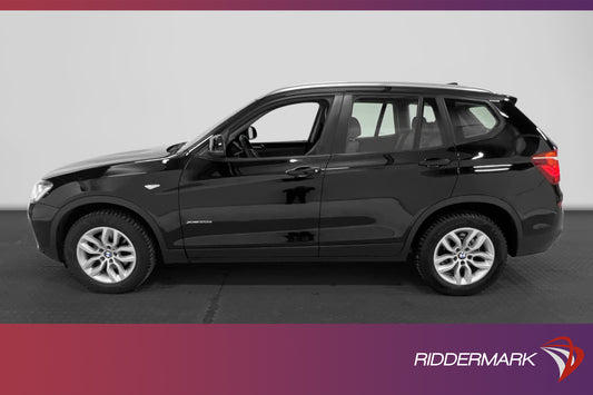 BMW X3 xDrive20d 190hk Navi B-kamera Skinn