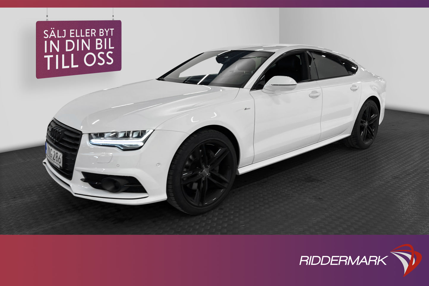 Audi A7 Sportback 3.0 TDI Q 218hk S-Line Luft Skinn HUD 360°