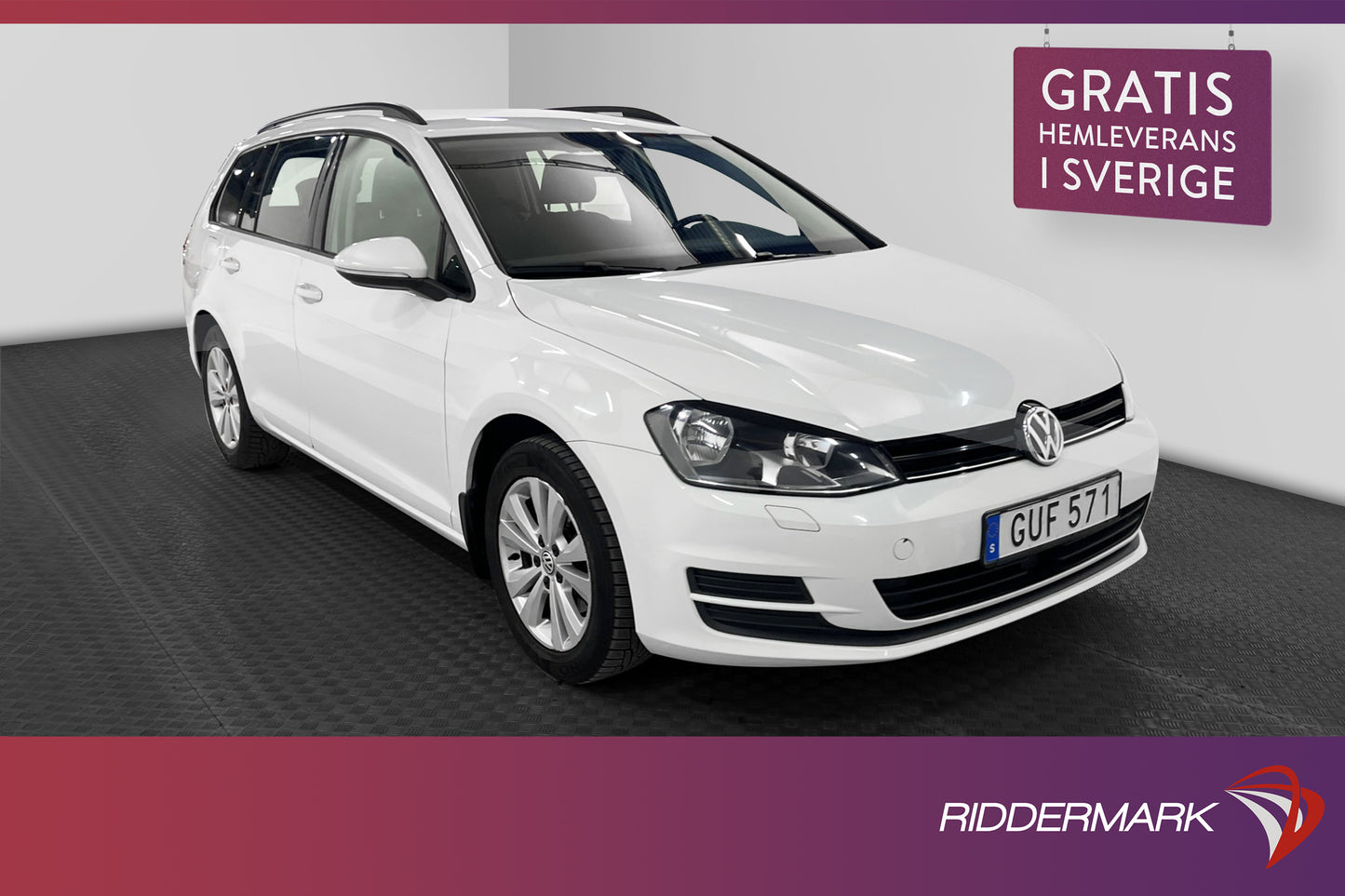 Volkswagen Golf Sportscombi 1.6 TDI D-värm Drag Välservad