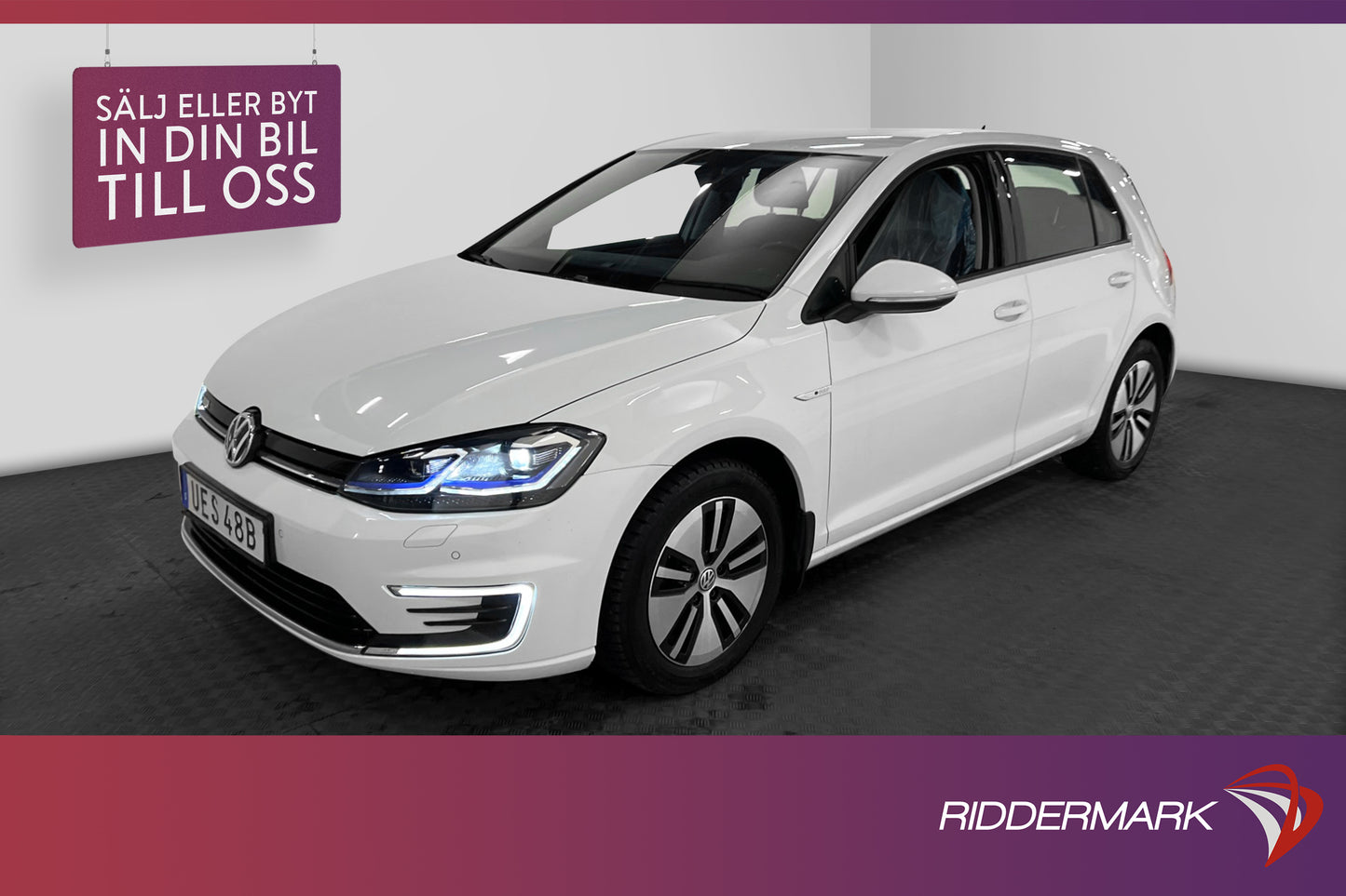 Volkswagen e-Golf 35.8 kWh P-sensorer CarPlay Adaptiv 136hk