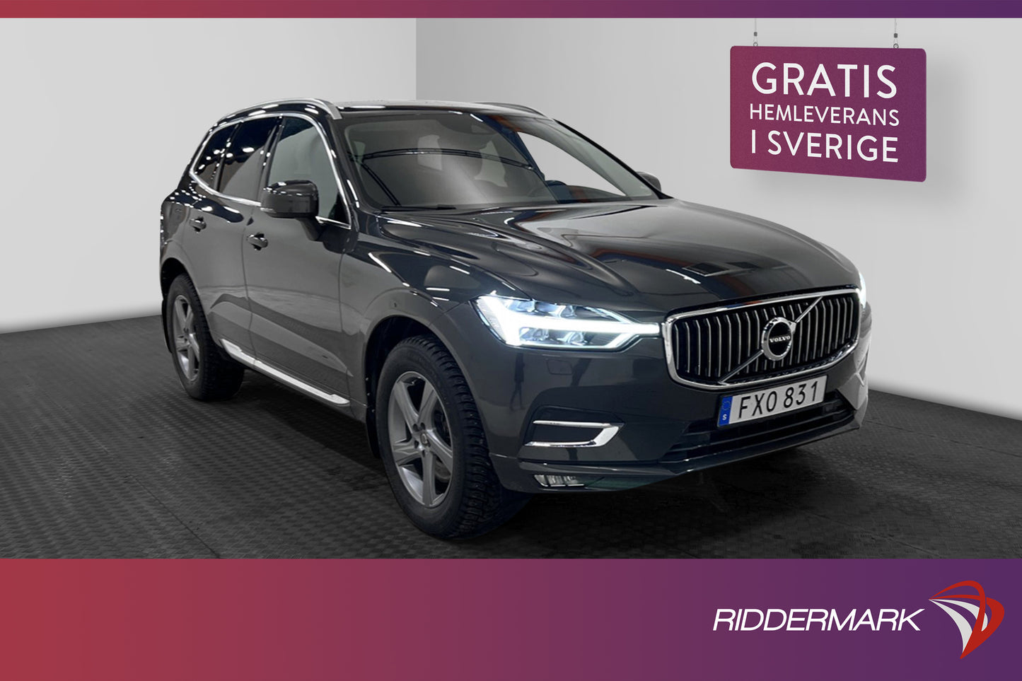 Volvo XC60 D4 190hk AWD Inscription D-värm VOC B-kamera Navi