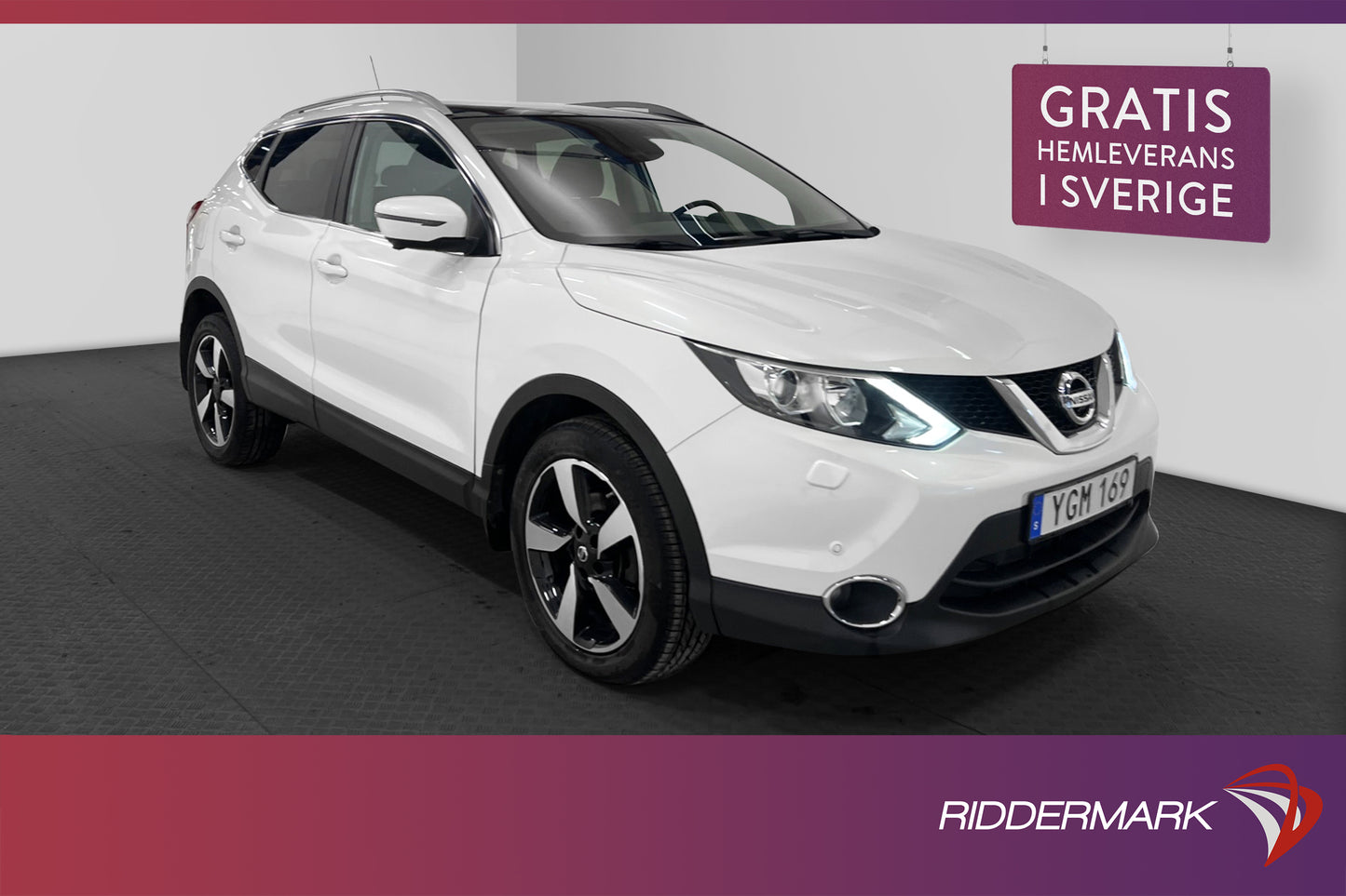 Nissan Qashqai 1.2 DIG-T 115hk N-Connecta Pano 360° Navi